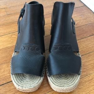 Rag & Bone black espadrilles